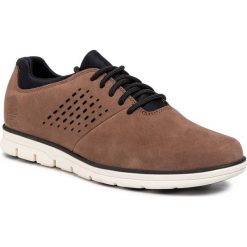 Półbuty TIMBERLAND - Bradstreet Perf'd TB0A2BW8D691 Light Brown. Pomarańczowe półbuty męskie Timberland, ze skóry. Za 529,00 zł.