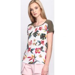 Bluzki damskie: Zielony T-shirt Sweet Taste