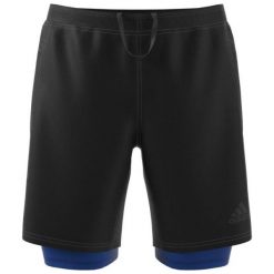 Adidas Spodenki Speed Br Sh2In1 Black/Collegiate Royal 2xl. Czarne spodenki i szorty męskie marki Adidas, s, ze skóry, sportowe, na fitness i siłownię, climalite (adidas). W wyprzedaży za 179,00 zł.
