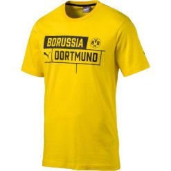 Puma Koszulka męska BVB Borussia Tee Cyber Yellow r. L (751829 01). Żółte t-shirty męskie Puma, l. Za 94,34 zł.