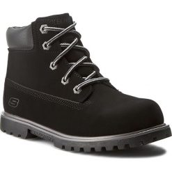 Trapery SKECHERS - Mitigate 93163L/BLK Black. Czarne śniegowce chłopięce Skechers, bez zapięcia. W wyprzedaży za 169,00 zł.