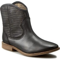 Botki GEOX - D Elixir E D62C7E 085SD C9999 Czarny. Czarne botki damskie skórzane marki Geox. W wyprzedaży za 289,00 zł.