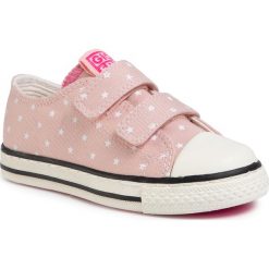 Trampki GIOSEPPO - Linter 58003 Pink. Różowe trampki dziewczęce Gioseppo, bez wzorów, z materiału, na rzepy. Za 169,00 zł.