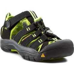 Sandały KEEN - Newport H2 1009942 Black/Lime Green. Czarne sandały męskie marki Keen, z gumy, bez zapięcia. Za 249,95 zł.