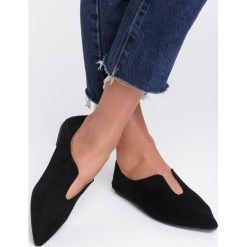 Czarne Balerinki Dancing Queen. Czarne baleriny damskie Renee, bez wzorów, bez obcasa, na płaskiej podeszwie. Za 59,99 zł.