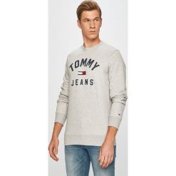 Tommy Jeans - Bluza. Szare bluzy męskie Tommy Jeans, m, z nadrukiem, z elastanu, z okrągłym kołnierzem, bez rękawów, bez kaptura. W wyprzedaży za 269,90 zł.