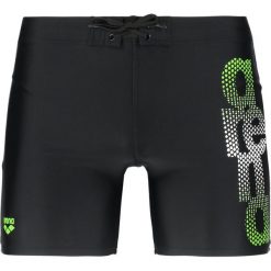 Arena TEX MIDJAMMER Kąpielówki black leaf. Czarne kąpielówki męskie Arena, z elastanu. Za 189,00 zł.