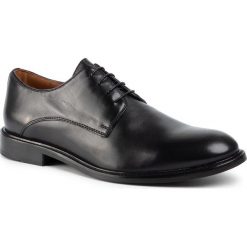 Półbuty GINO ROSSI - MPU189-CHUCK-03 Black. Czarne buty wizytowe męskie Gino Rossi, bez wzorów, ze skóry, eleganckie, bez zapięcia. Za 379,99 zł.