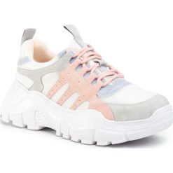 Sneakersy JENNY FAIRY - WSL7061-01 Pink. Białe półbuty damskie Jenny Fairy, ze skóry ekologicznej. Za 119,99 zł.