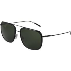 Dolce&Gabbana Okulary przeciwsłoneczne black. Czarne okulary przeciwsłoneczne męskie aviatory Dolce&Gabbana. Za 919,00 zł.
