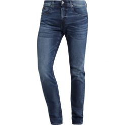 Armani Exchange Jeansy Slim Fit denim indigo. Niebieskie jeansy męskie marki Armani Exchange, z elastanu. Za 569,00 zł.