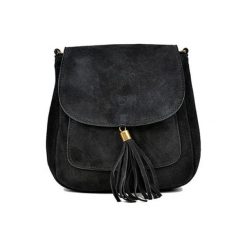 Torebka w kolorze czarnym - (S)20,5 x (W)20,5 x (G)6 cm. Czarne torebki klasyczne damskie Bestsellers bags, w paski, z materiału. W wyprzedaży za 149,95 zł.