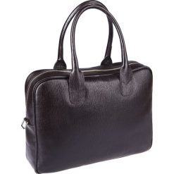 Torba Lindos Brązowa. Pomarańczowe torby na laptopa marki LANCERTO, w paski, ze skóry. Za 699,90 zł.