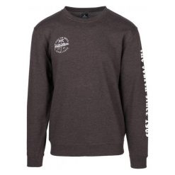 Rip Curl Bluza Męska Iconic Crew L Brązowy. Pomarańczowe bluzy męskie Rip Curl, m, z nadrukiem, bez kołnierzyka, bez rękawów, bez kaptura. W wyprzedaży za 176,00 zł.