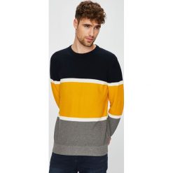 Medicine - Sweter Retro Racer. Żółte swetry męskie MEDICINE, s, bez wzorów, z bawełny, retro, z okrągłym kołnierzem, bez kaptura. W wyprzedaży za 59,90 zł.
