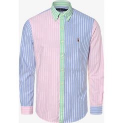 Polo Ralph Lauren - Koszula męska – Slim Fit, niebieski. Niebieskie koszule męskie Polo Ralph Lauren, xxl, bez wzorów, eleganckie, polo, bez rękawów. Za 499,95 zł.