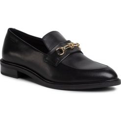 Lordsy VAGABOND - Frances 5006-301-20 Black. Czarne półbuty damskie Vagabond, ze skóry, bez obcasa, na płaskiej podeszwie. Za 449,00 zł.