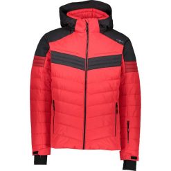 Kurtka narciarska w kolorze czerwonym. Czerwone kurtki sportowe męskie s, z tkaniny, narciarskie, thinsulate. W wyprzedaży za 659,95 zł.