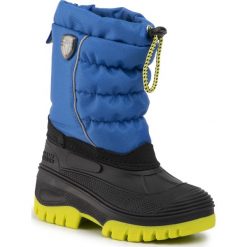Śniegowce CMP - Kids Hanki 3Q48064K Lime Green 16LD. Niebieskie śniegowce chłopięce CMP, bez zapięcia. W wyprzedaży za 119,00 zł.