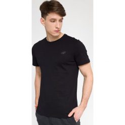 T-shirty męskie: T-shirt męski TSM300 – głęboka czerń