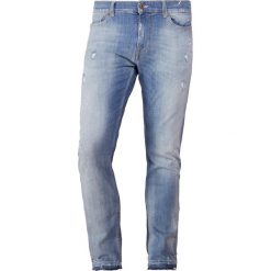 7 for all mankind RONNIE UNROLLED Jeansy Slim Fit hellblau washed. Niebieskie jeansy męskie marki 7 for all mankind, z bawełny. W wyprzedaży za 472,05 zł.