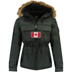 Kurtka zimowa "Bantouneak" w kolorze ciemnoszarym. Szare kurtki męskie Canadian Peak, na zimę, m, bez wzorów, bez kaptura. W wyprzedaży za 269,95 zł.