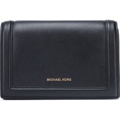 Michael Kors Jet Set Large Cross body bag Czarny. Czarne torebki klasyczne damskie Michael Kors, w paski, ze skóry, bez dodatków. Za 1003,95 zł.