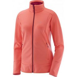 Salomon Bluza Discovery Fz W Fluo Coral S. Różowe bluzy damskie z kieszeniami marki Salomon, s, z materiału. W wyprzedaży za 289,00 zł.