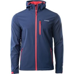 HI-TEC kurtka Caen Navy/Orange Red XXL. Czerwone kurtki sportowe męskie Hi-tec, na wiosnę, xxl, bez wzorów, z polaru, bez kaptura. Za 275,00 zł.