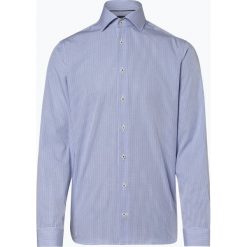 Van Laack - Koszula męska, niebieski. Niebieskie koszule męskie van Laack, m, bez wzorów, z bawełny, z włoskim kołnierzykiem, bez rękawów. Za 349,95 zł.