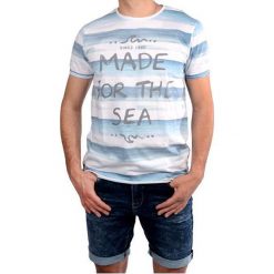 Cars-Jeans Biała Koszulka Męska Z Nadrukiem Salty Białej 4046723 (Rozmiar M). Białe koszulki męskie marki Cars Jeans, m, z nadrukiem, z bawełny, eleganckie, bez kołnierzyka, bez rękawów. W wyprzedaży za 69,00 zł.