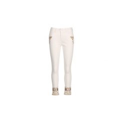 Jeansy straight leg Desigual SARI WHITE. Jeansy damskie Desigual. Za 287,40 zł.