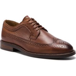 Półbuty GANT - Ricardo 18631422 Cognac G45. Pomarańczowe buty wizytowe męskie GANT, bez wzorów, ze skóry, eleganckie, bez zapięcia. Za 659,95 zł.