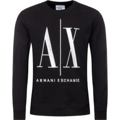 Bluza Armani Exchange 8NZMPA ZJ1ZZ 1200. Czarne bluzy męskie Armani Exchange, m, bez wzorów, z bawełny, bez kołnierzyka, bez rękawów, bez kaptura. Za 399,00 zł.