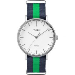 Zegarek Timex Damski TW2P90800 Weekender Fairfield 41 granatowo-zielony. Niebieskie zegarki damskie Timex. Za 199,00 zł.