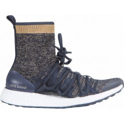Buty ADIDAS BY STELLA McCARTNEY ULTRABOOST X. Niebieskie buty sportowe damskie adidas by Stella McCartney, bez wzorów, z dzianiny, sportowe, do biegania. W wyprzedaży za 550,00 zł.