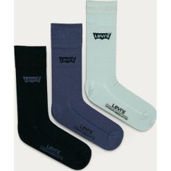 Levi's - Skarpetki (3-pack). Skarpetki męskie Levi's®, z nadrukiem, z elastanu. Za 49,90 zł.