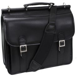 Torba MCKLEIN Halsted 15.6 cali Czarny (80335). Czarne torby na laptopa Mcklein, bez wzorów, eleganckie. Za 911,99 zł.