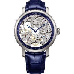 Zegarki męskie: Zegarek męski Aerowatch Renaissance Big Mechanical Skeleton 57931.AA11