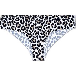 Happy Socks - Figi Leopard. Szare figi damskie marki Happy Socks, s, z elastanu. Za 69,90 zł.