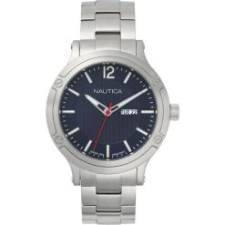 Zegarek Nautica Porthole NAPPRH019 męski srebrny. Szare zegarki męskie Nautica, srebrne. Za 469,00 zł.