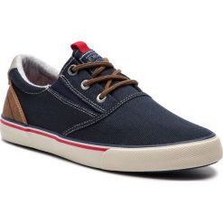 Tenisówki S.OLIVER - 5-13604-22 Navy 805. Niebieskie półbuty męskie S.Oliver, bez wzorów, z gumy, eleganckie, bez zapięcia. Za 149,90 zł.
