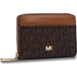 Mały Portfel Damski MICHAEL MICHAEL KORS - Mott 34F9GF6Z1B Brn/Acorn. Pomarańczowe portfele damskie MICHAEL Michael Kors, bez wzorów, ze skóry ekologicznej. Za 339,00 zł.
