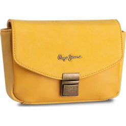 Saszetka nerka PEPE JEANS - Bitmat Ocre. Żółte nerki damskie Pepe Jeans, bez wzorów, z jeansu, młodzieżowe, bez dodatków. W wyprzedaży za 129,00 zł.