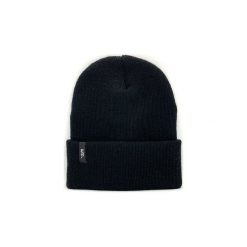 Czapka Beanie Black. Czarne czapki męskie Harp Team, bez wzorów, z dzianiny. Za 59,00 zł.