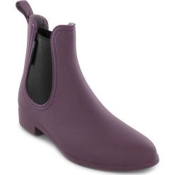 Kalosze damskie: Kalosze „Beatle” w kolorze fioletowym