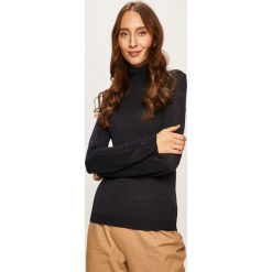 Brave Soul - Sweter. Niebieskie golfy damskie Brave Soul, s, bez wzorów, z wiskozy, bez rękawów. W wyprzedaży za 49,90 zł.