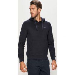 S. Oliver - Bluza. Niebieskie bluzy męskie S.Oliver, s, bez wzorów, z bawełny, z kapturem, bez rękawów, z kapturem. Za 129,90 zł.