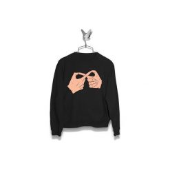 Bluza Ręczna nieskończoność Męska. Czarne bluzy męskie Failfake, xl. Za 170,00 zł.