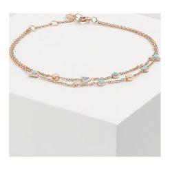 Bransoletki damskie: Fossil FASHION Bransoletka rose goldcoloured